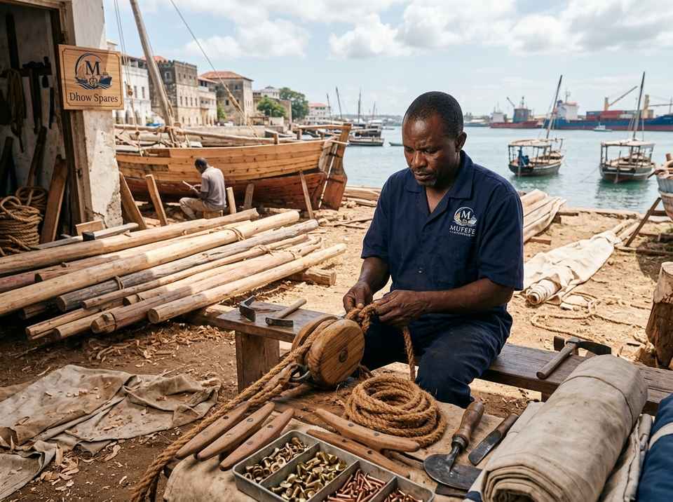 Dhow Spares & Equipment — Heritage vessels, traditional parts